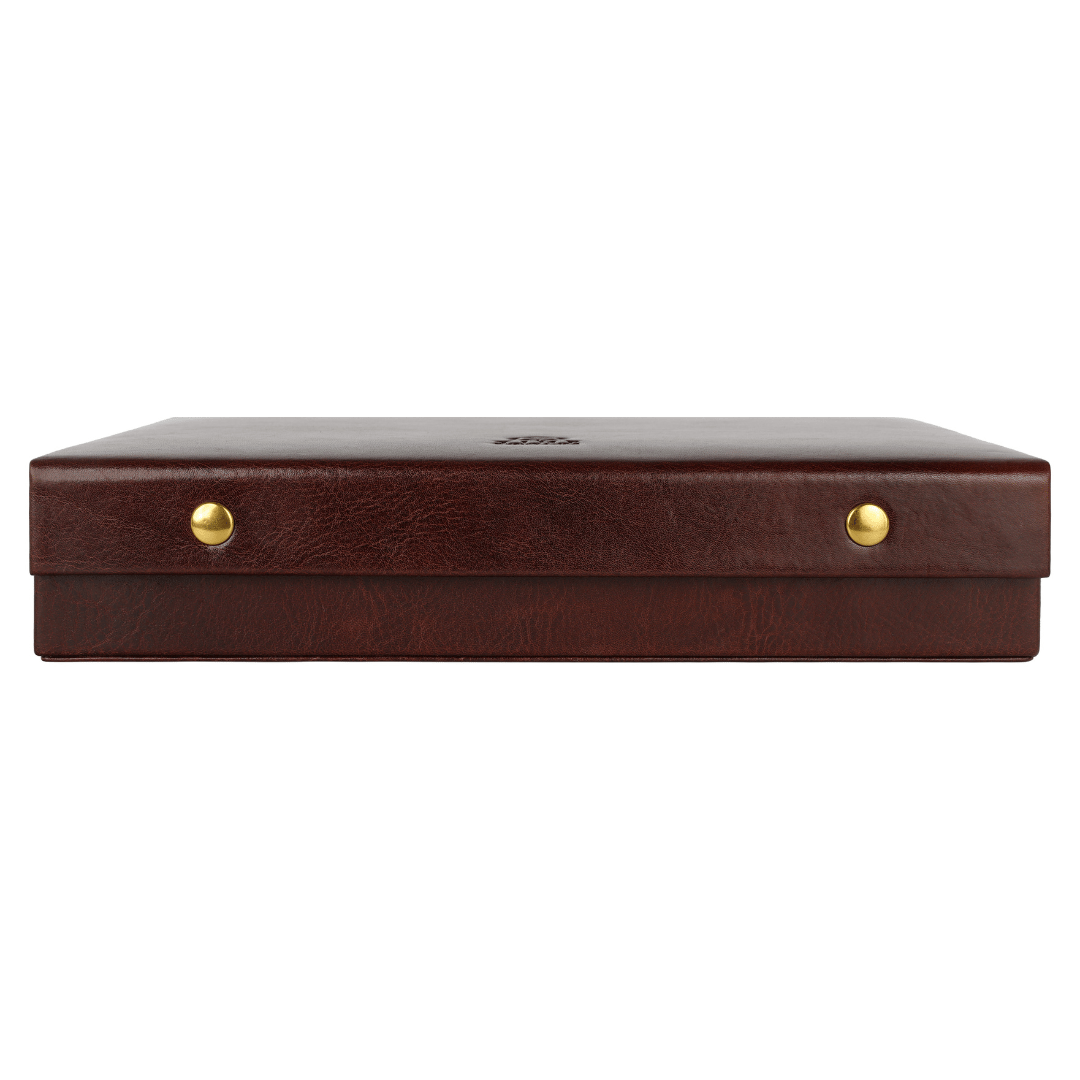 The Line of Beauty — Leather Accessory Box