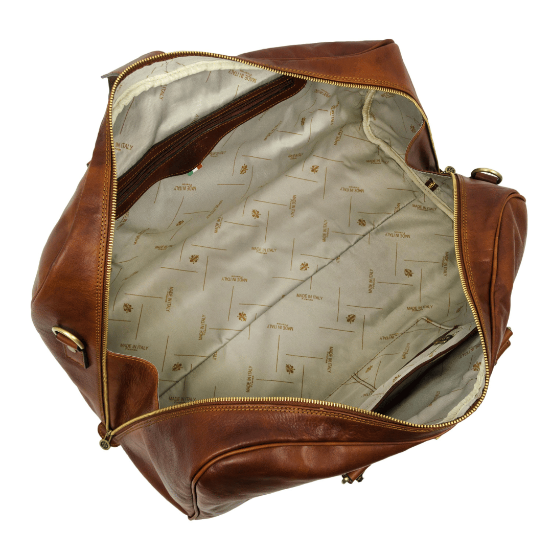 Tender Is the Night — Leather Duffel Bag