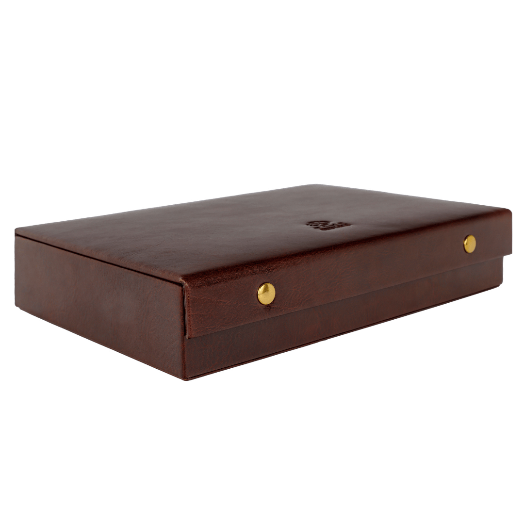 The Line of Beauty — Leather Accessory Box