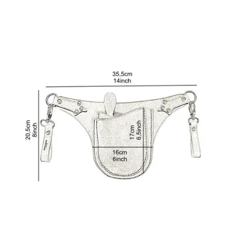 Open Tool Hang Pouch