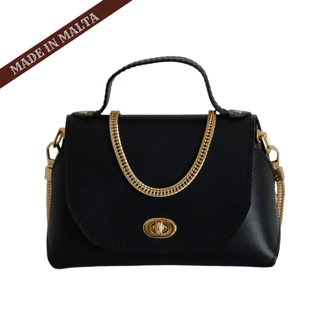 Leather Mini Top Handle Bag for Women – The Golden Bowl