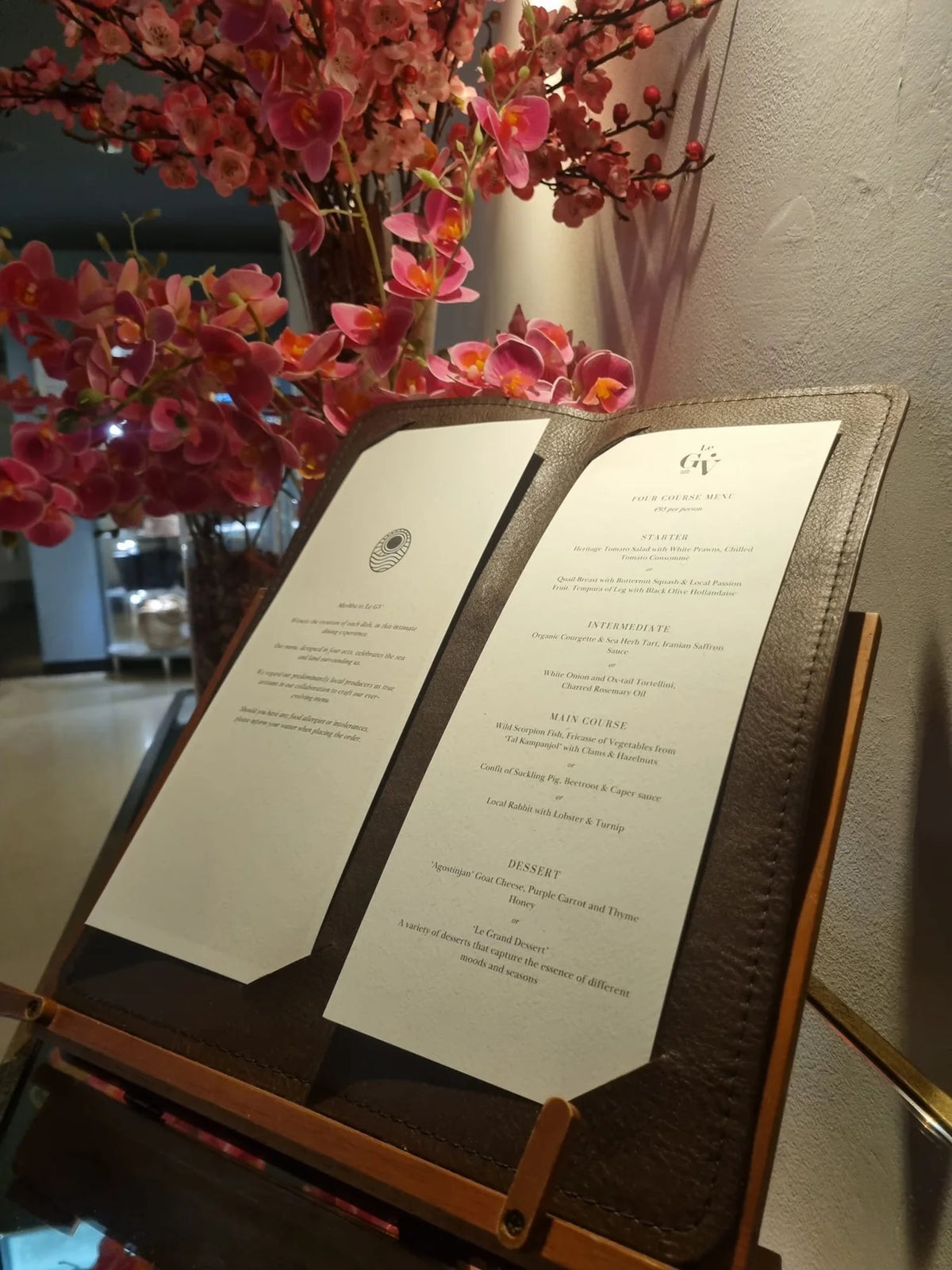 Menu Cover